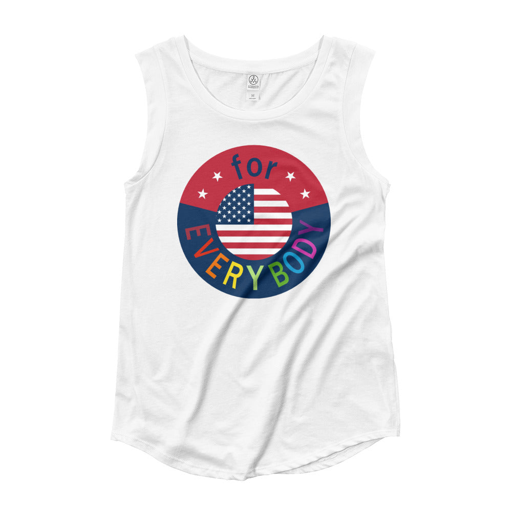 Ladies’ Cap Sleeve T-Shirt
