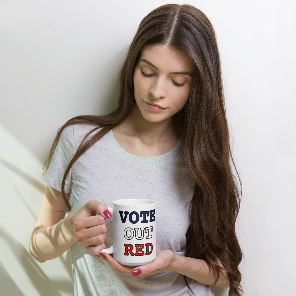 VOTE OUT RED Mug