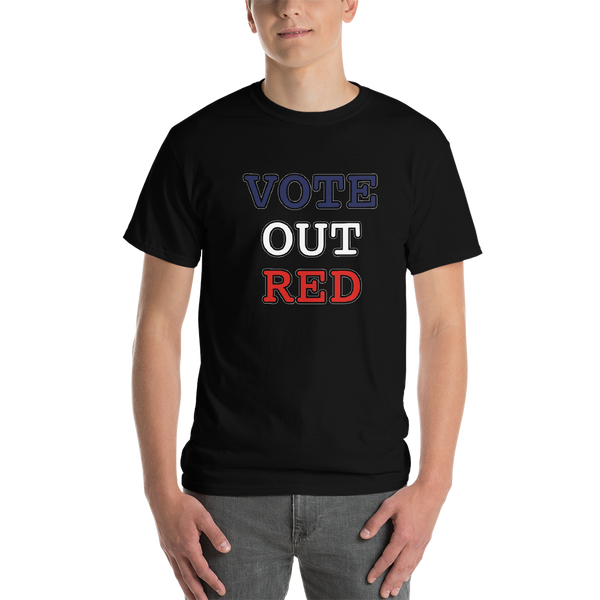 VOTE OUT RED  Short-Sleeve T-Shirt
