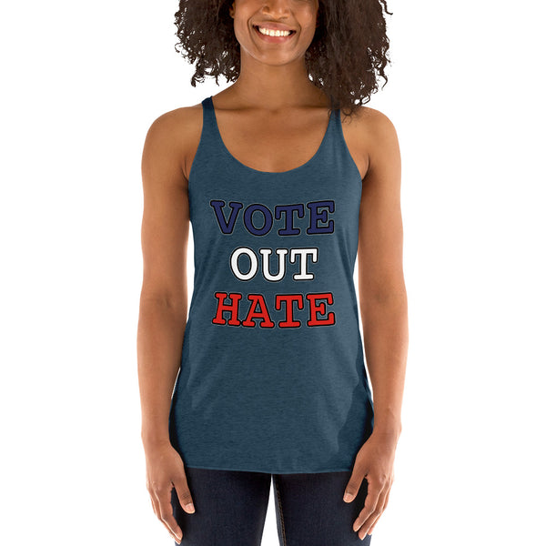 VOTE OUT HATE - Women's Racerback Tank