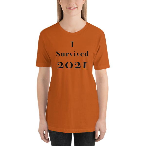 I Survived 2021 -Short-Sleeve Unisex T-Shirt